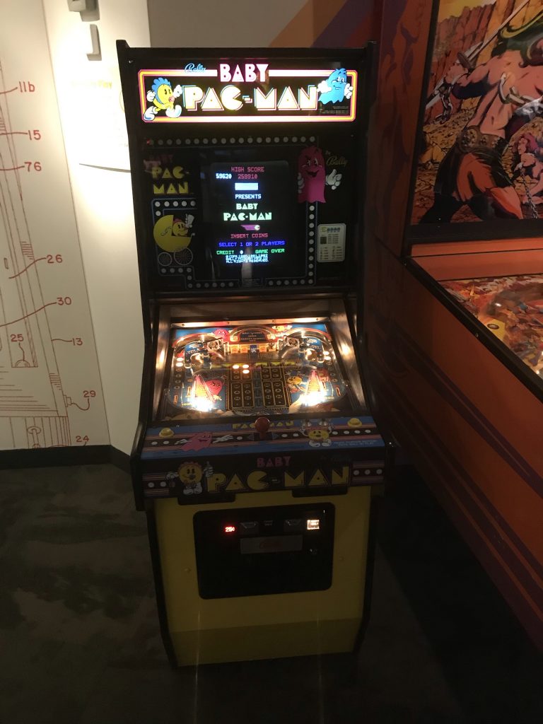 Baby Pac Man Cabinet